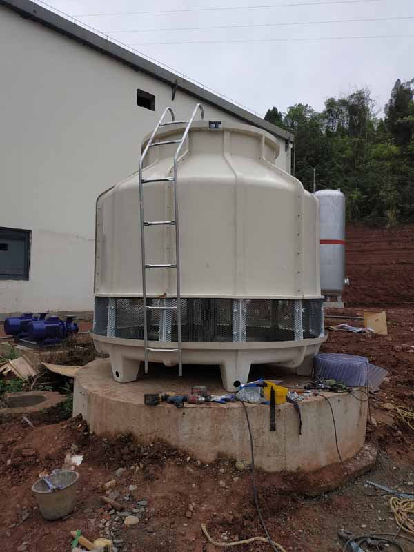 四川遂寧GL-125T冷卻塔安裝現(xiàn)場訂購單位考克利爾競立（蘇州）氫能科技有限公司